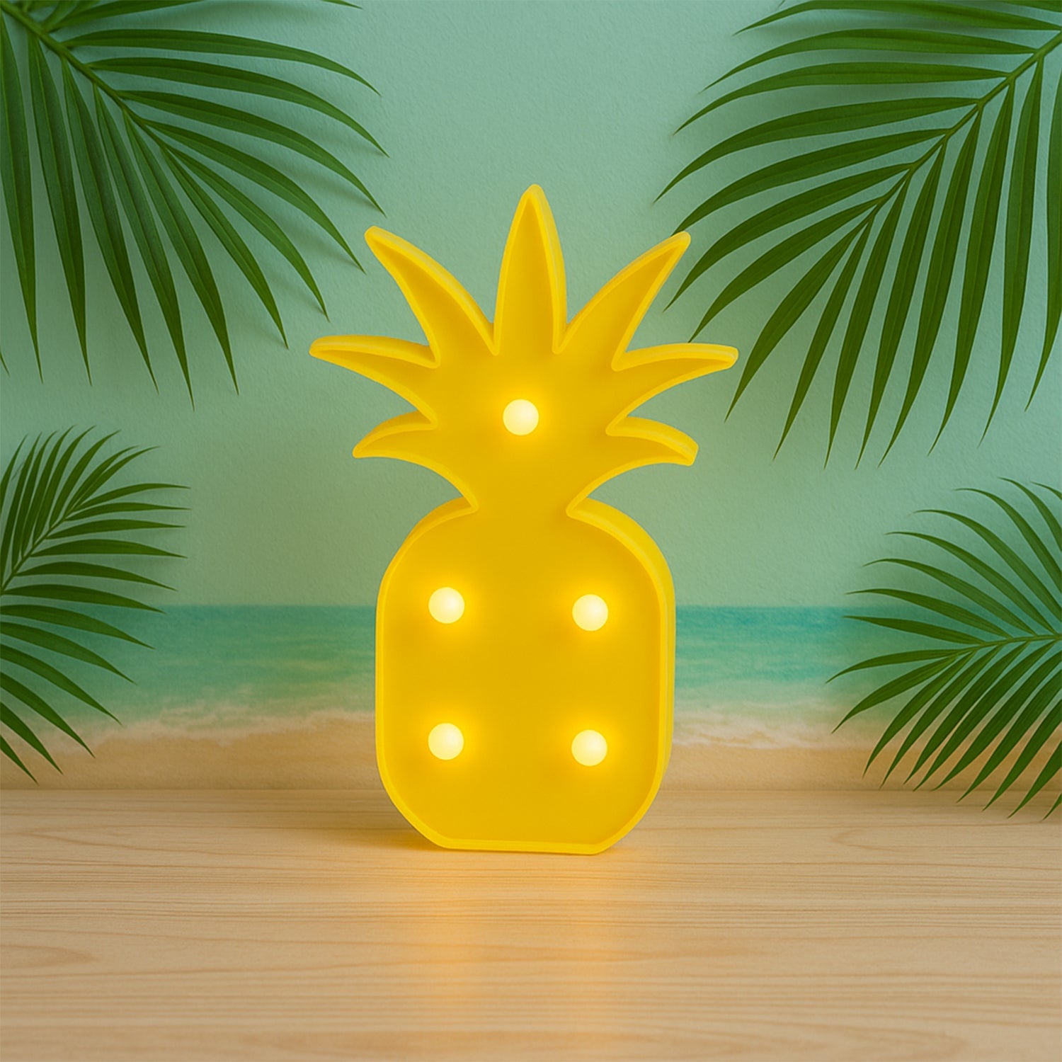 Pineapple Shaped LED Decorative Night Light (1 Pc) Pineapple Shaped LED Decorative Night Light (1 Pc)